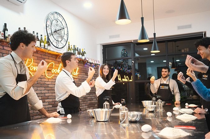 Rome Pasta Making Class with Sauces and Wine Included (gf option)